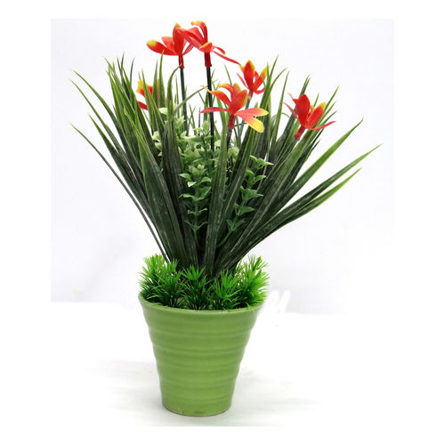 Artificial Bonsai Wild Plant Without Vase