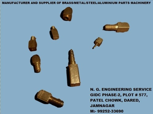 Brass Electronic Parts Machinery By N. G. ENGINEERING SERVICE