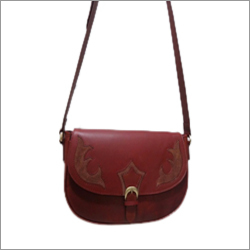 LEATHER SADDLE BAG
