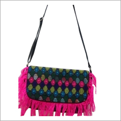 BEADED SHOULDER BAG