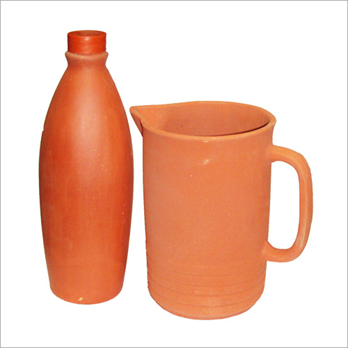 Mud Jug and Bottle