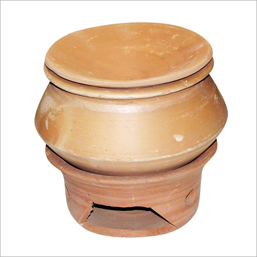 Terracotta Handi With Stand