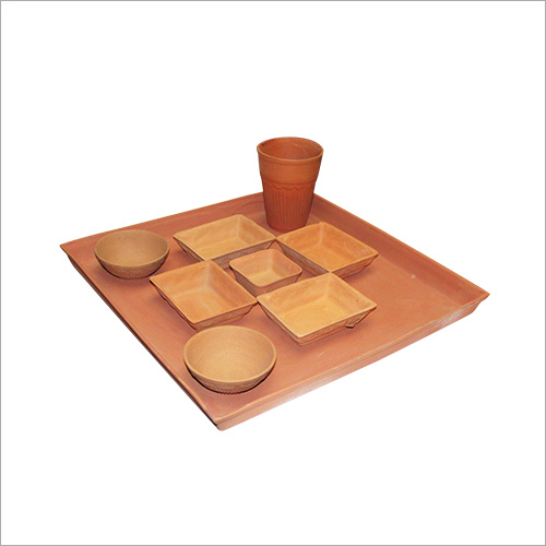 Terracotta Rajasthani Thali