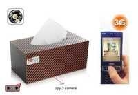 Spy 3g Hidden Car Tissue Paper Box Camera