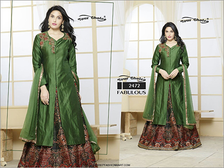 Cotton Kurtis With Skirts