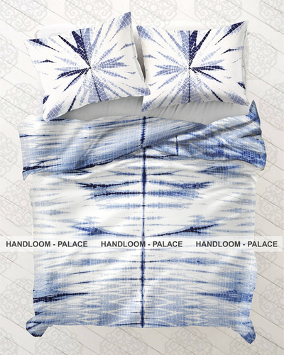 Shibori Cotton Bed Cover