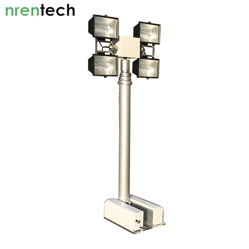 4.2m Roof Mounted Foldable Mast Light Tower