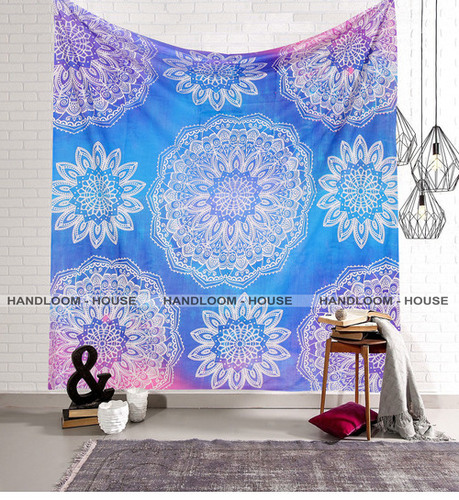 Bed Sheet Cotton Tapestry By RAJASTHANI HANDLOOMS