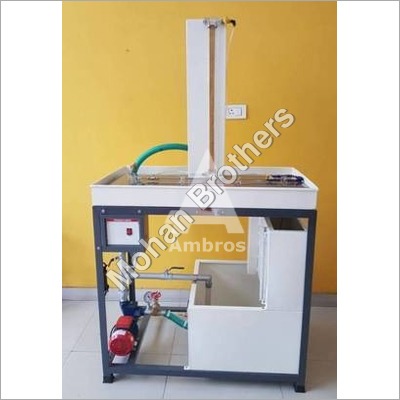 Red Fluid Mechanics Lab Equipments