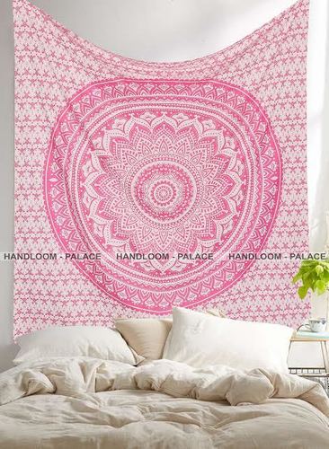 Wall Tapestry Mandala Gold Bed Sheet