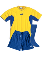 Yellow And Blue Polo Sportswear