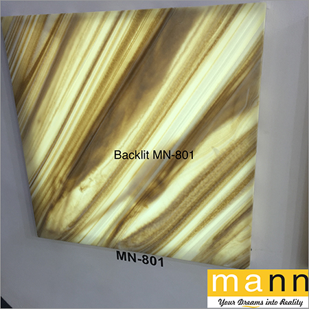Backlit Acrylic Resin Panel