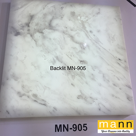 Backlit Acrylic Resin Panel