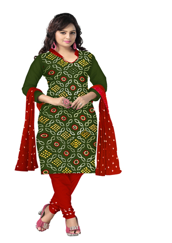 Bandhej Suit Material