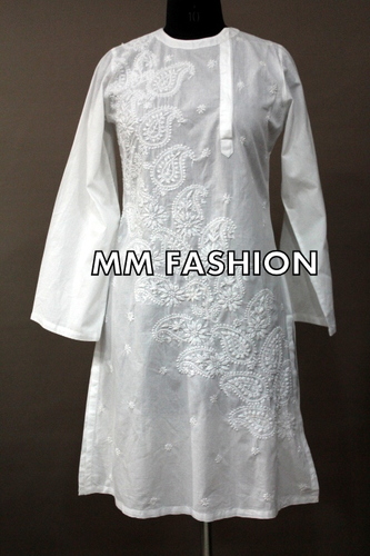 White Fashionable Kurti