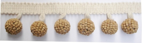 Pom pom fringe