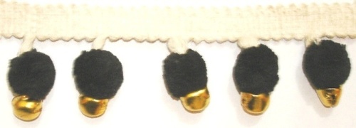 Pom pom fringe