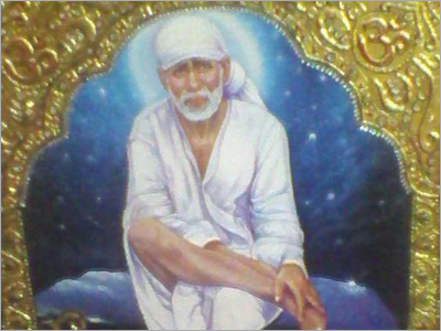 Lord Sai Canvas Painting