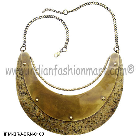 Whigmaleerie Celestial  - Brass necklace