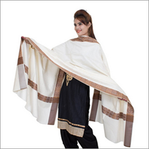 Traditional Kullu Designer Creame Shawl