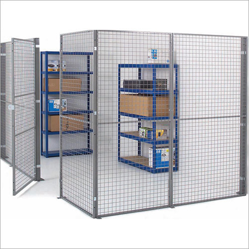 Industrial Slotted Angles Partition