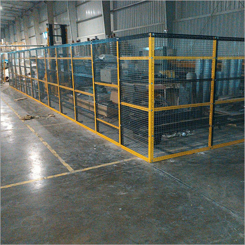 Slotted Angles Metal Partition