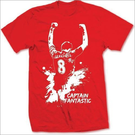 Boys Round Neck T-Shirt - Cotton, Various Sizes, Red | Soft, Comfortable Fit, Durable, Breathable, Vibrant Graphic Print