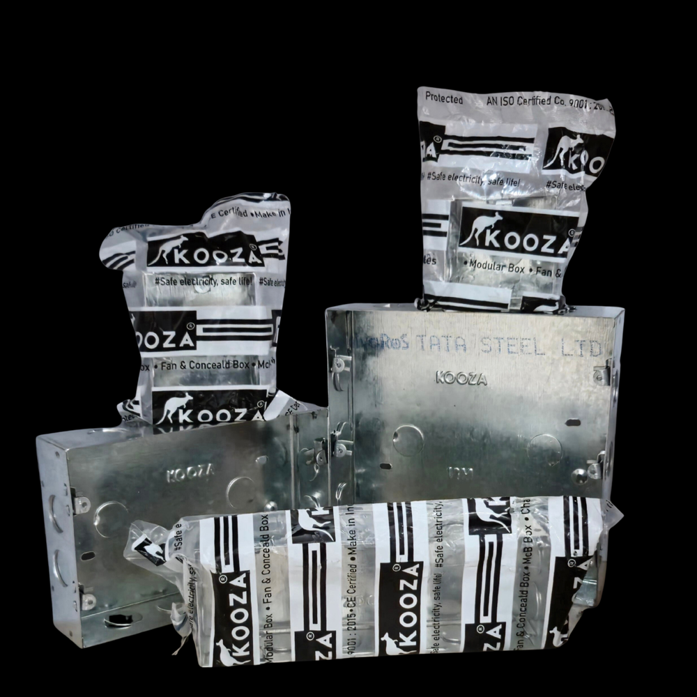 Gi Sheat Metal Box - Color: Silver