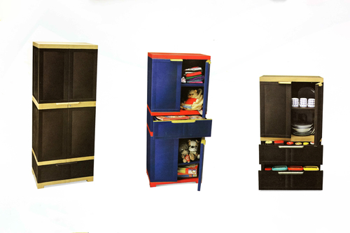 Drawer Series Cupboards - Lightweight Plastic, Water Resistant | Corrosion Resistant, Durable, Eco-Friendly, Hygienic, Easy to Clean and Install, Rust Proof, Washable
