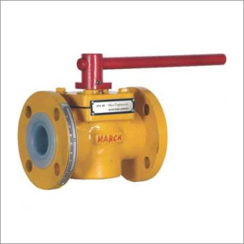 PFA Lined Plug Valve Flanged End Class 150