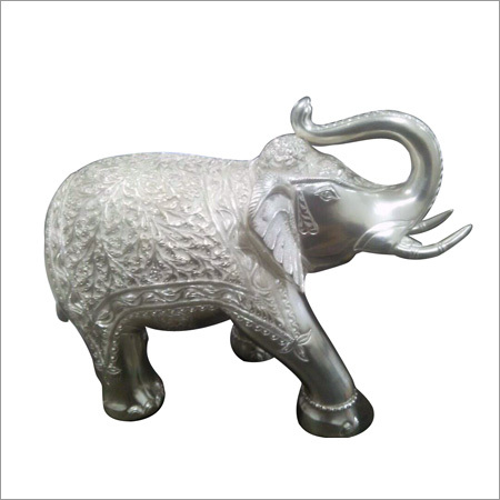 Silver Handcrafted Elephant