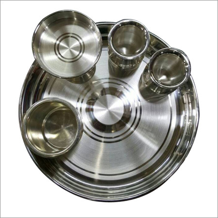 Silver Thali Set