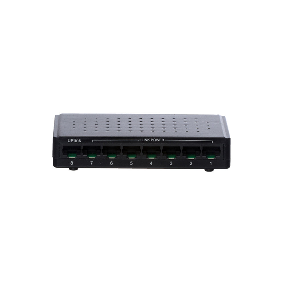 Reverse PoE 10/100 Mbps Switch 7port+1Uplink For ONT/ONU