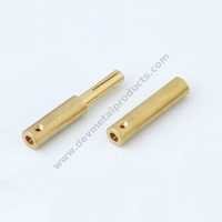 Brass Earthing Pin - Customizable Size, Polished Finish | Is/iec Compliance, Conductivity, Durability, Efficient Grounding, Reliable Use