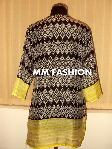 Embroidered Woolen Kurti - Plus Size, Short Sleeves | All Season, Anti UV, Breathable, Quick Dry, Non Toxic, Washable, Colorful Embroidery