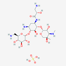 Isepamicin Sulfate C22h45n5o16s