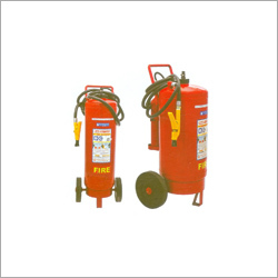 Trolley Mounted Fire Extinguisher