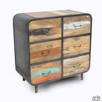 Industrial Drawer Chest