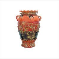 Mix Media Design Earthen Pot