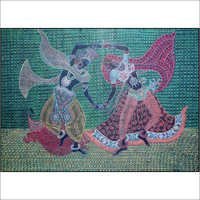 Radha Krishna Painting Board