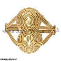 Pleasure  of  Eight -  Brass Wire Cuff