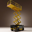 One-Man-Scissor-Lift - Steel, Compact Platform, Variable Lift Height | Easy Operation, Enhanced Mobility, Increased Safety, Low Maintenance