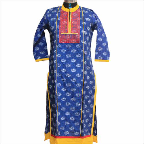 Ladies Party Wear Kurtis - Cotton Silk, Sizes L-XL, Length 1016-1219.2mm | Anti-Wrinkle, Quick Dry, Printed, Long Sleeve, Suitable for All Seasons