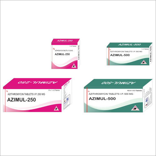 Azithromycin 250 mg & Azithromycin 500 mg Tablets
