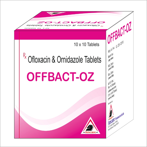 OFLOXACIN 200 mg + ORNIDAZOLE 500 mg Tablets