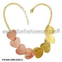 Love Cavalcade - Brass Necklace