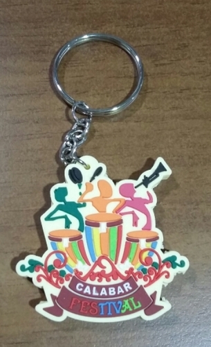 Silver And Multicolor Key Chains