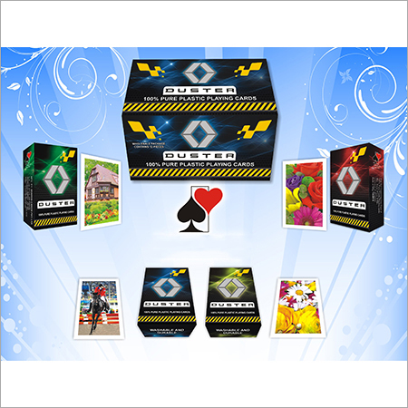 Duster Plastic Playing Cards