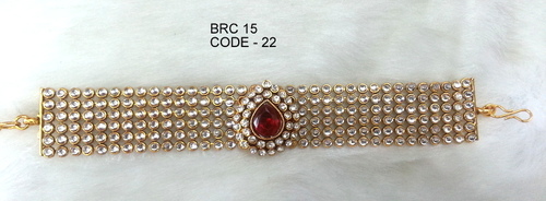 Bracelet Kada - Copper Alloy with Diamond Accents | Exclusive Range of Eye-Striking Designs, Crafted by Qualified Professionals