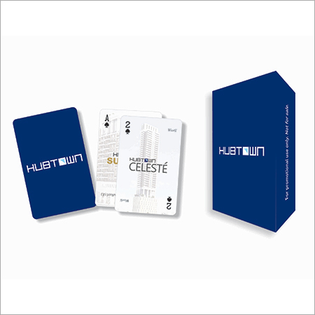 Corporate Paper Playing Cards